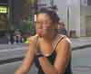 Liz, a new rider from San Francisco